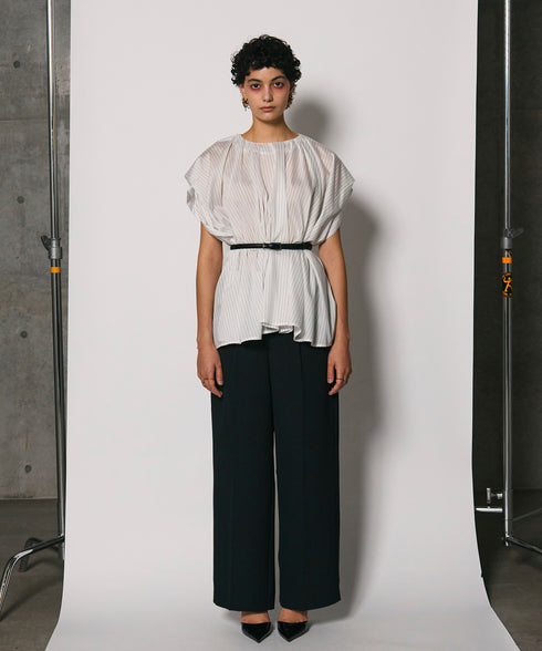 ミニマルローウエストパンツ