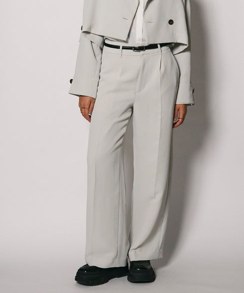 ミニマルローウエストパンツ