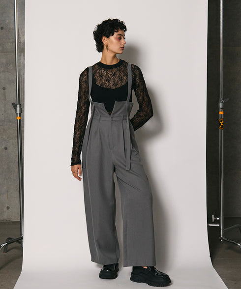 2WAYハイウエストパンツ