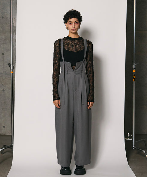 2WAYハイウエストパンツ