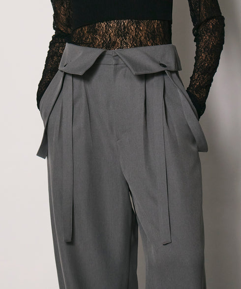 2WAYハイウエストパンツ