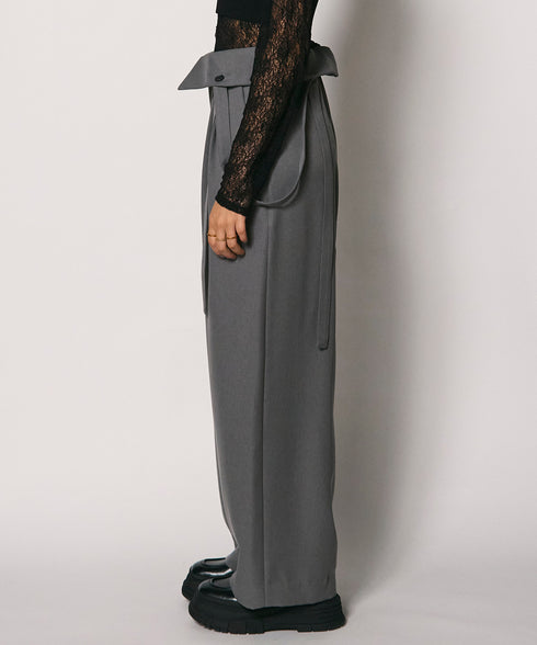 2WAYハイウエストパンツ