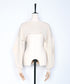 2WAYコクーンスリーブショートニット