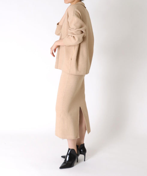 ジャガードニットスカート