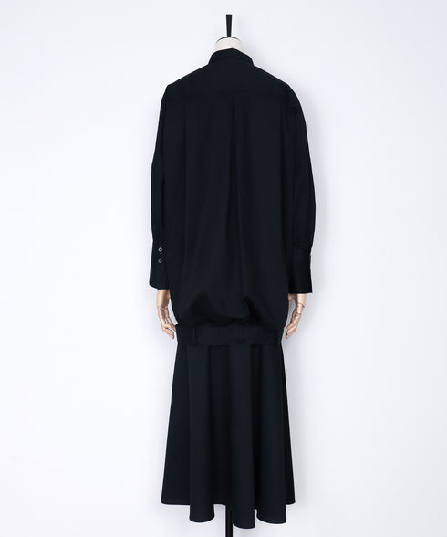 ロングドレスシャツ