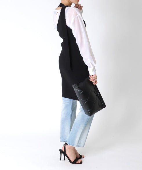 テープヤーンアシンメトリートップス