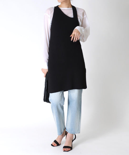 テープヤーンアシンメトリートップス