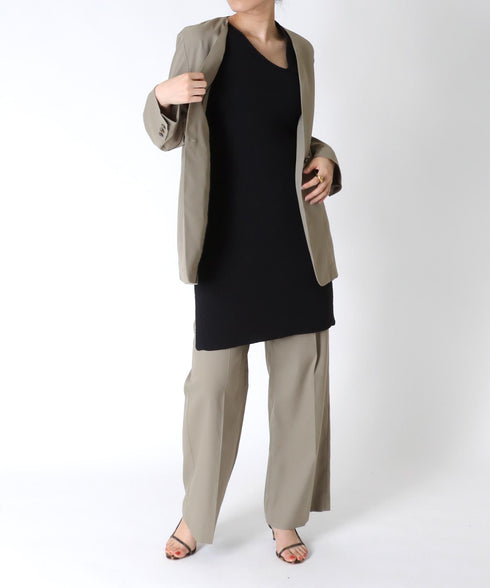 テープヤーンアシンメトリートップス