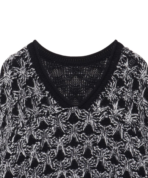 インレイ・クレイジーニット