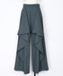 ラッフルワイドパンツ