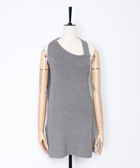 テープヤーンアシンメトリートップス