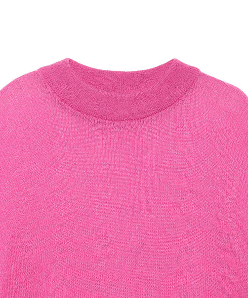 ハイゲージモヘアコクーンスリーブプルオーバー