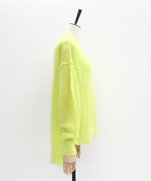 ハイゲージモヘアコクーンスリーブプルオーバー