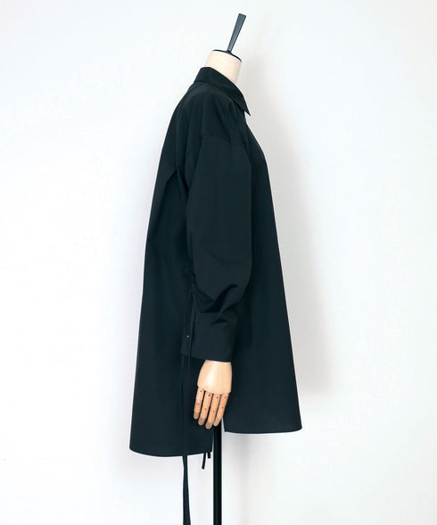 ギャザースリーブビッグシャツ