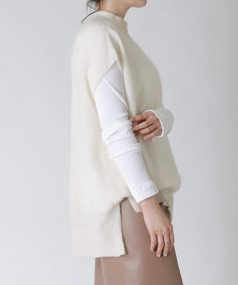 ボリュームタックスリーブコンビニット