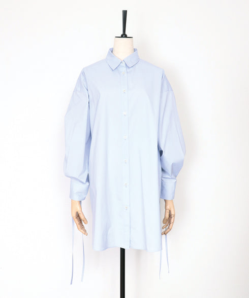 ギャザースリーブビッグシャツ