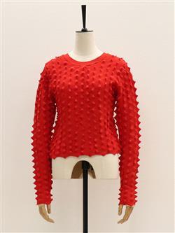 2WAYクロップドドラゴンニット