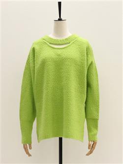 つぶつぶニットプルオーバー