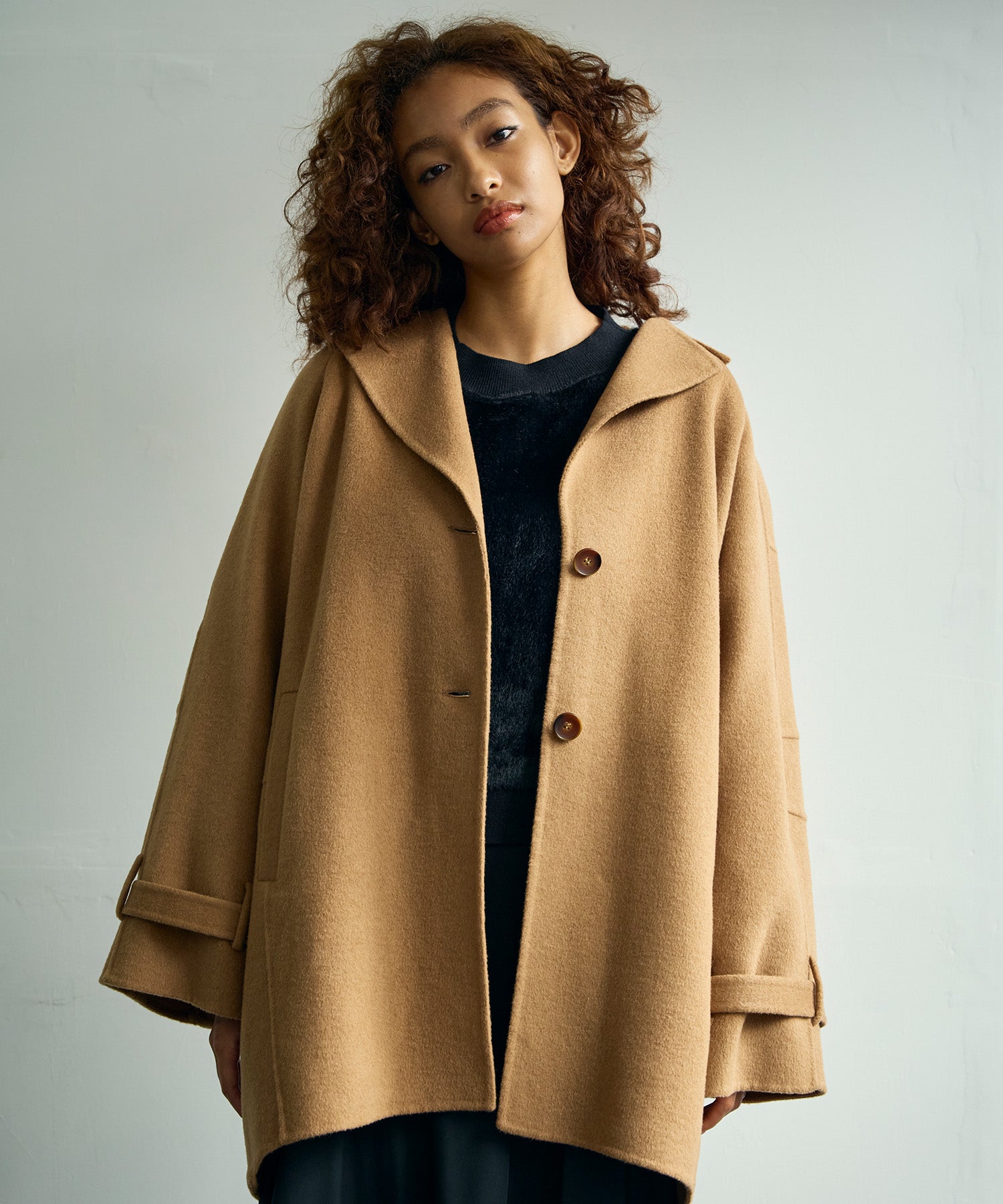 デミルクスビームス] コート リバー ミドルコート レディース 美品