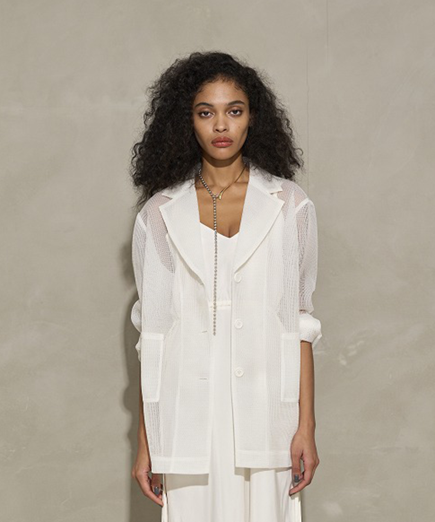 コラージュ☆今季メッシュジャケット